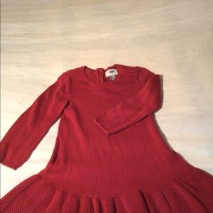 Old Navy red toddler dress, 3 T